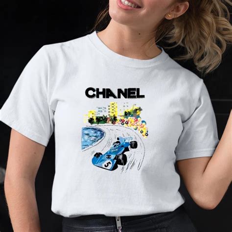 chanel x formula 1|chanel's formula 1 shirts.